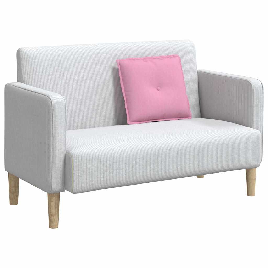Vidaxx Rückenkissen rosa 50 x 19 x 45 cm Stoff