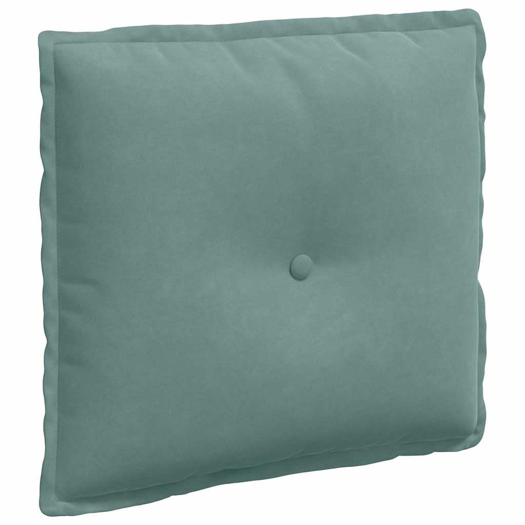 Vidaxx Rückenkissen Seegrün 50 x 45 cm Cordstoff