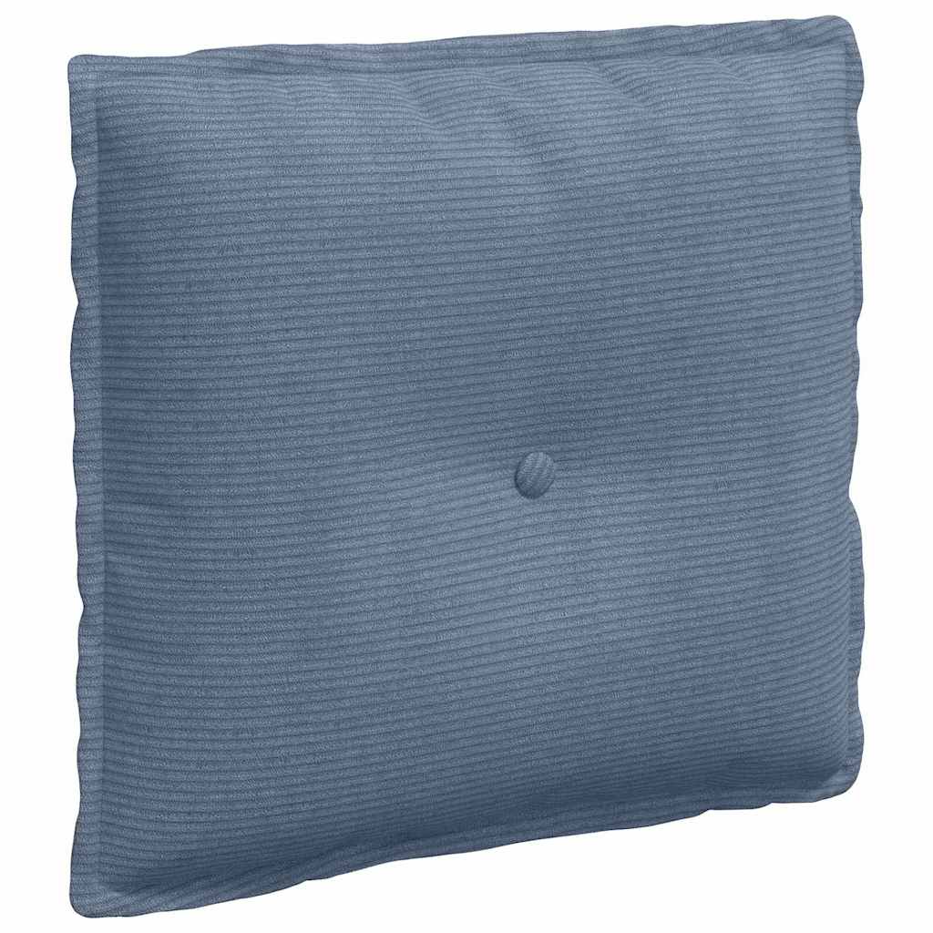 Vidaxx Rückenkissen blau 50 x 45 cm Cordstoff