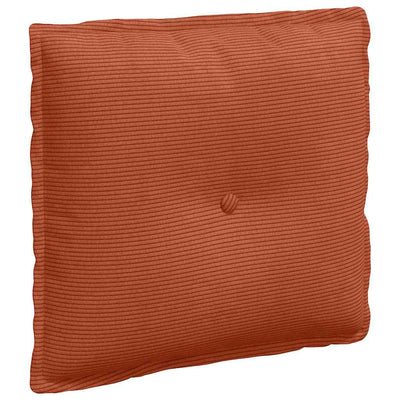 Vidaxx Rückenkissen rot-orange 50 x 45 cm Cordstoff