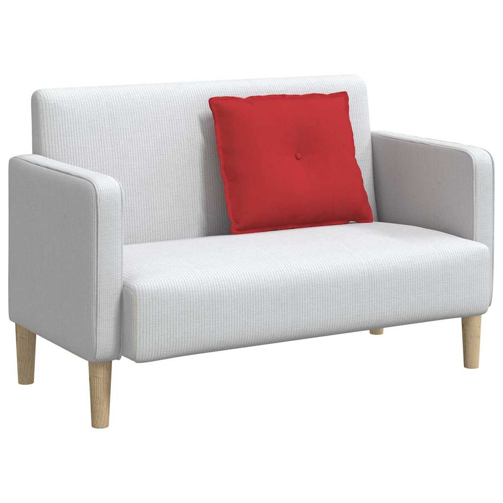 Vidaxx Rückenkissen rot 60 x 19 x 50 cm Stoff