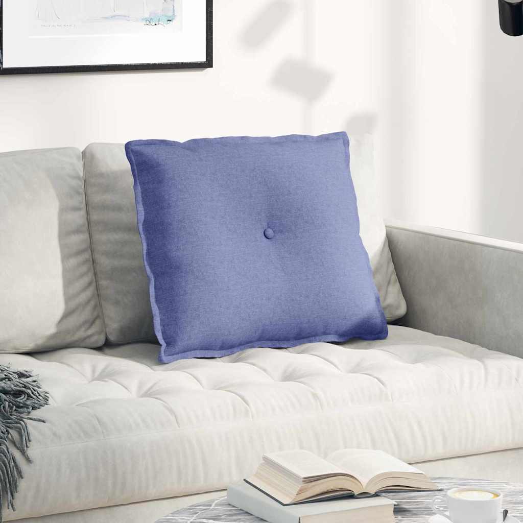 Vidaxx Rückenkissen Jeansblau 60 x 19 x 50 cm Stoff