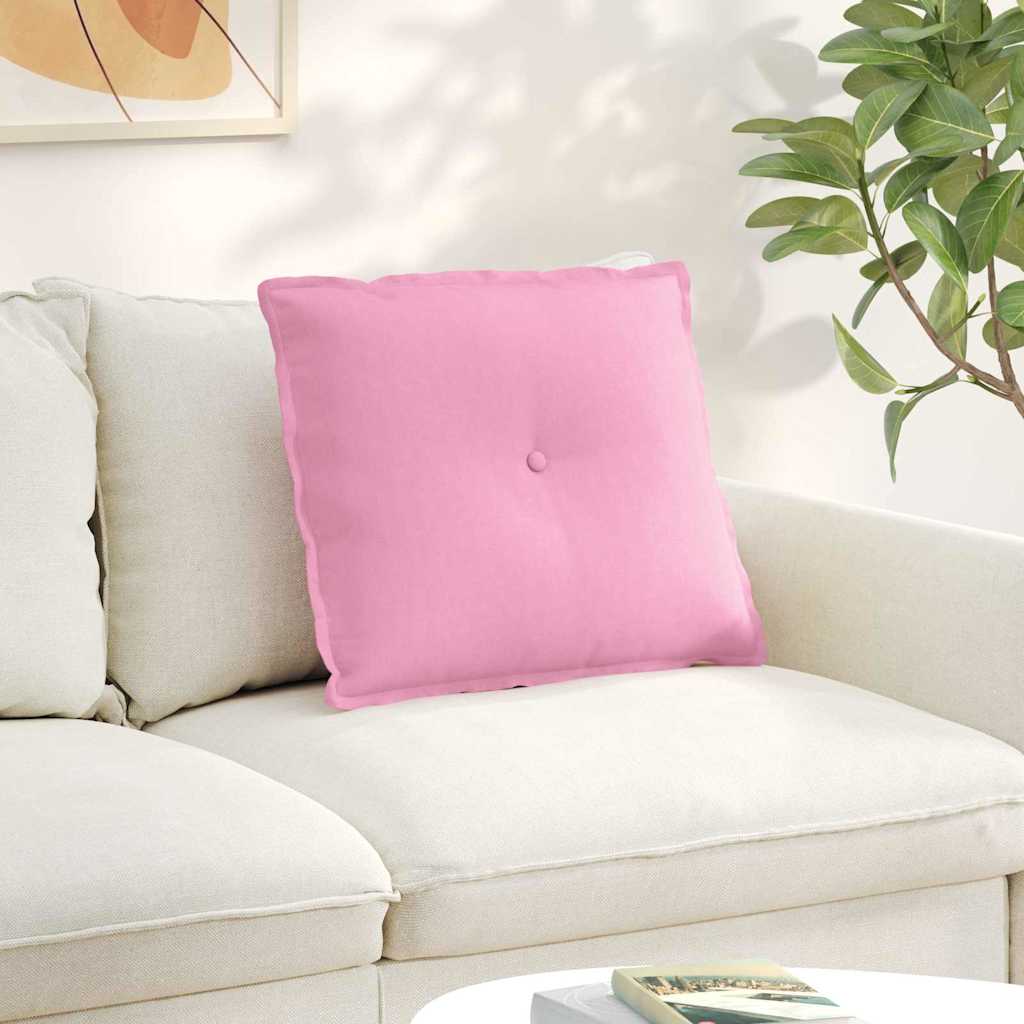 Vidaxx Rückenkissen rosa 60 x 19 x 50 cm Stoff