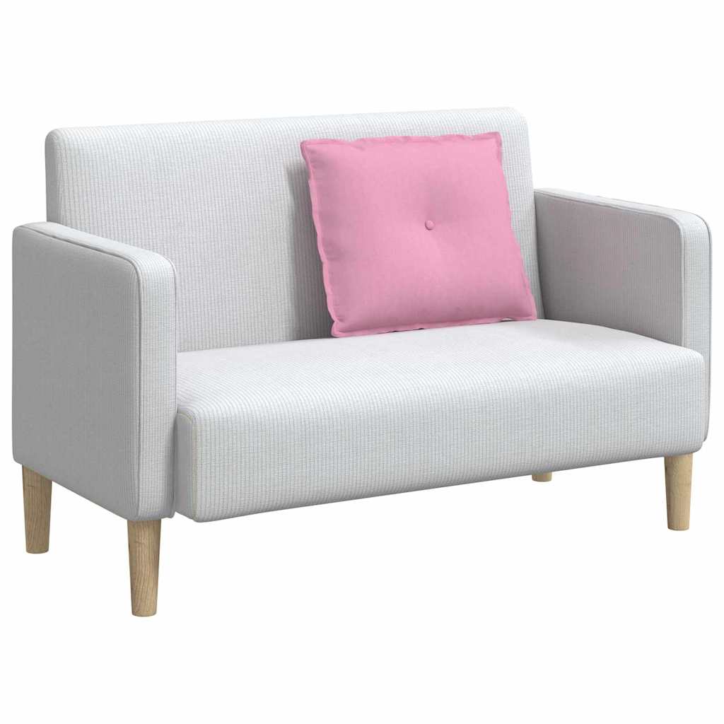 Vidaxx Rückenkissen rosa 60 x 19 x 50 cm Stoff
