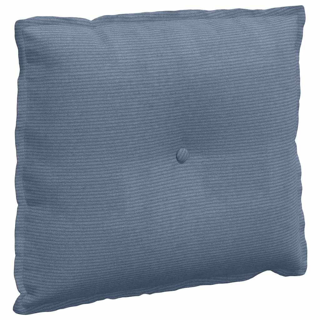 Vidaxx Rückenkissen blau 60 x 50 cm Cordstoff