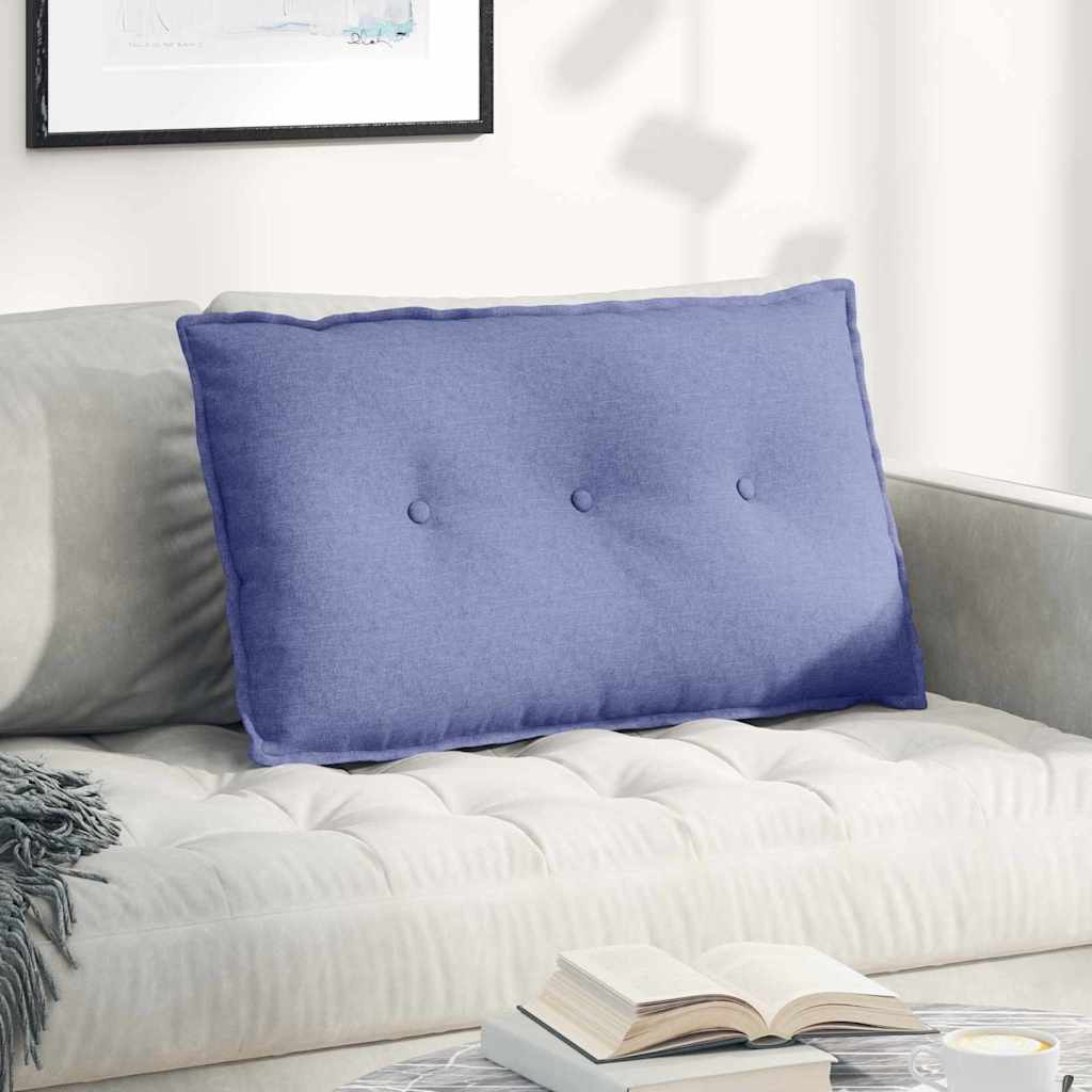 Vidaxx Rückenkissen Jeansblau 80 x 19 x 50 cm Stoff