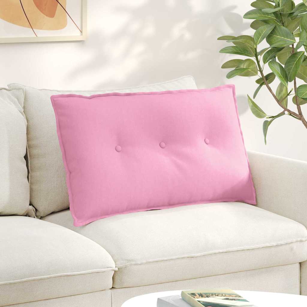 Vidaxx Rückenkissen rosa 80 x 19 x 50 cm Stoff
