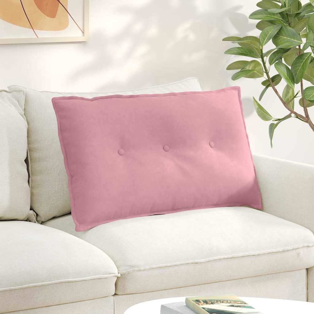 Vidaxx Rückenkissen rosa 80 x 50 cm Cordstoff