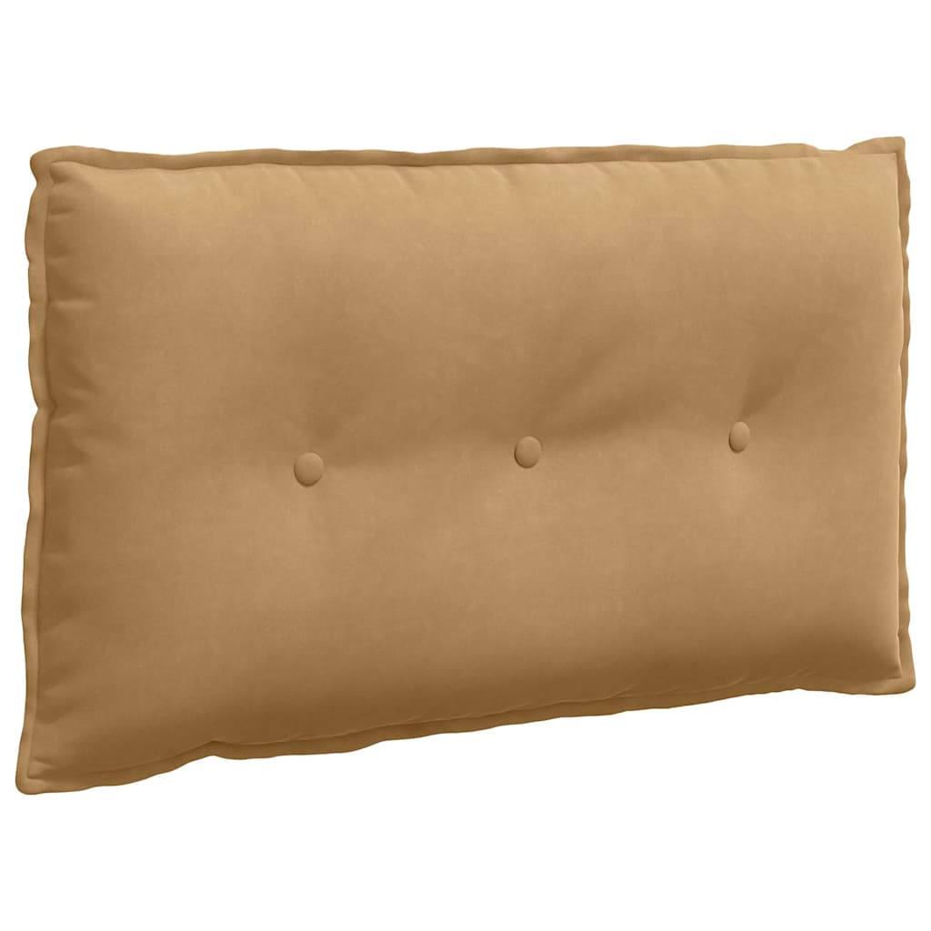 Vidaxx Rückenkissen braun 80 x 50 cm Cordstoff