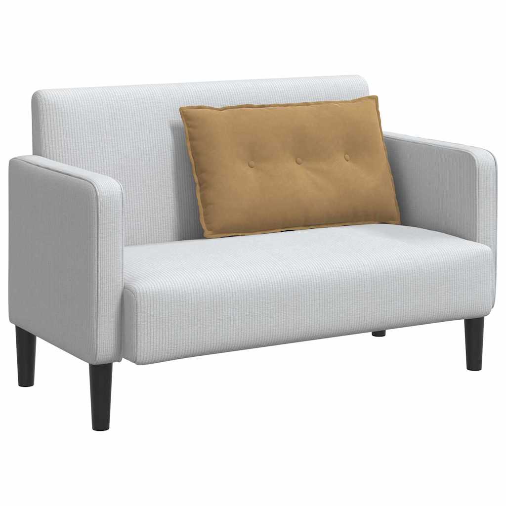 Vidaxx Rückenkissen braun 80 x 50 cm Cordstoff