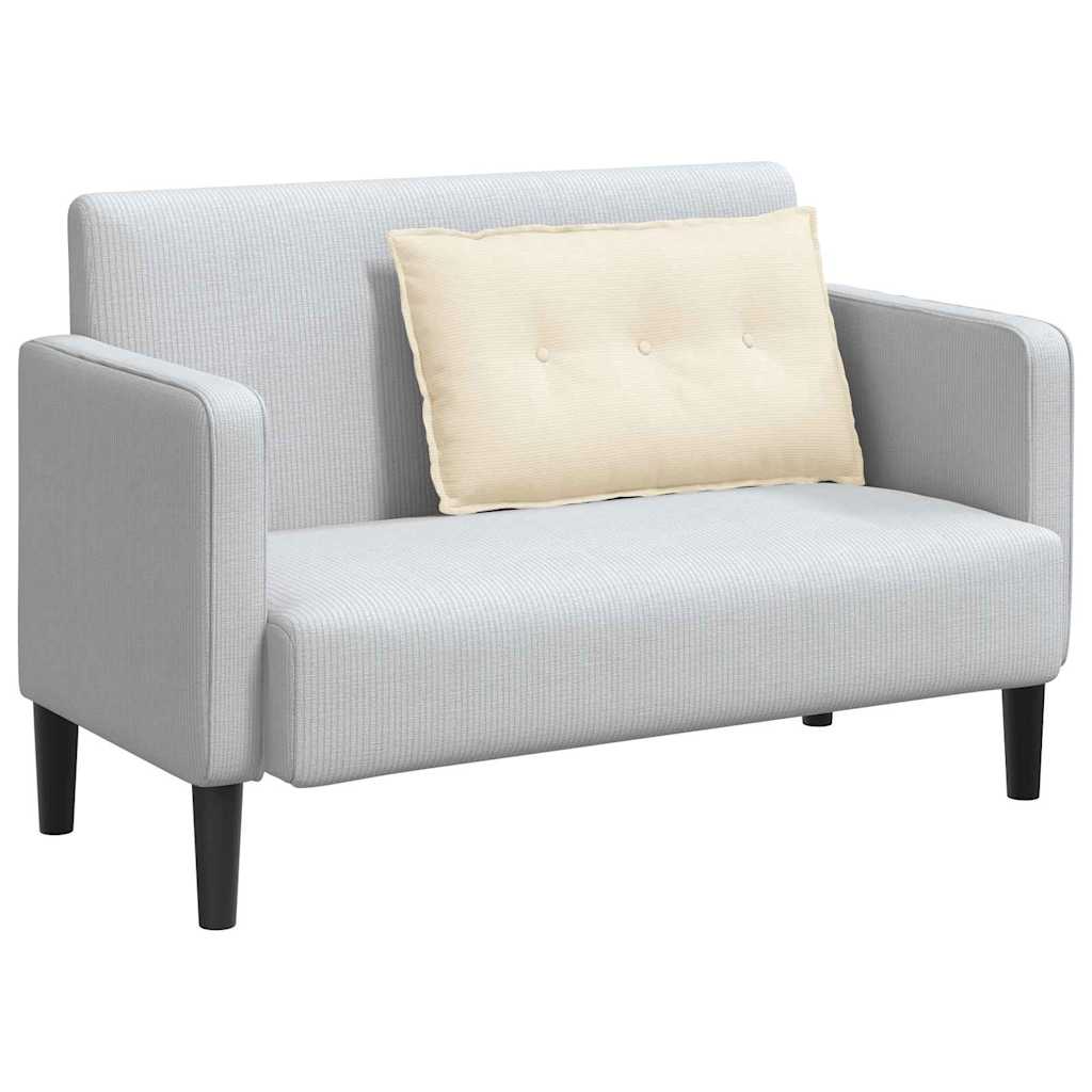 Vidaxx Rückenkissen Creme 80 x 50 cm Cordstoff