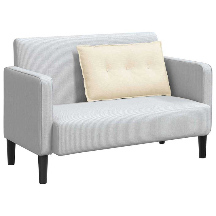 Vidaxx Rückenkissen Creme 80 x 50 cm Cordstoff