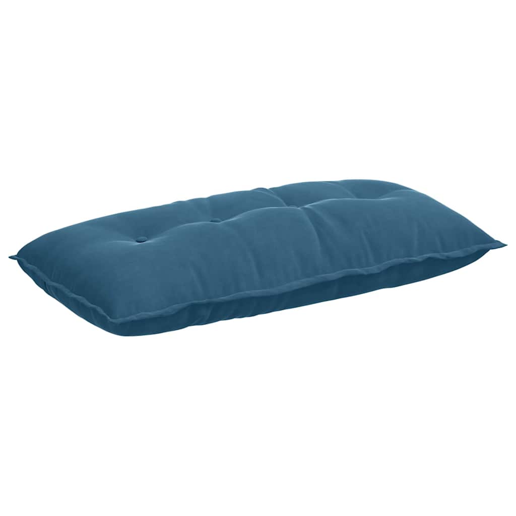 Vidaxx Rückenkissen blau 100 x 50 cm Cordstoff