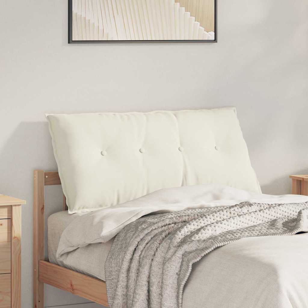 Vidaxx Rückenkissen Creme 100 x 50 cm Cordstoff