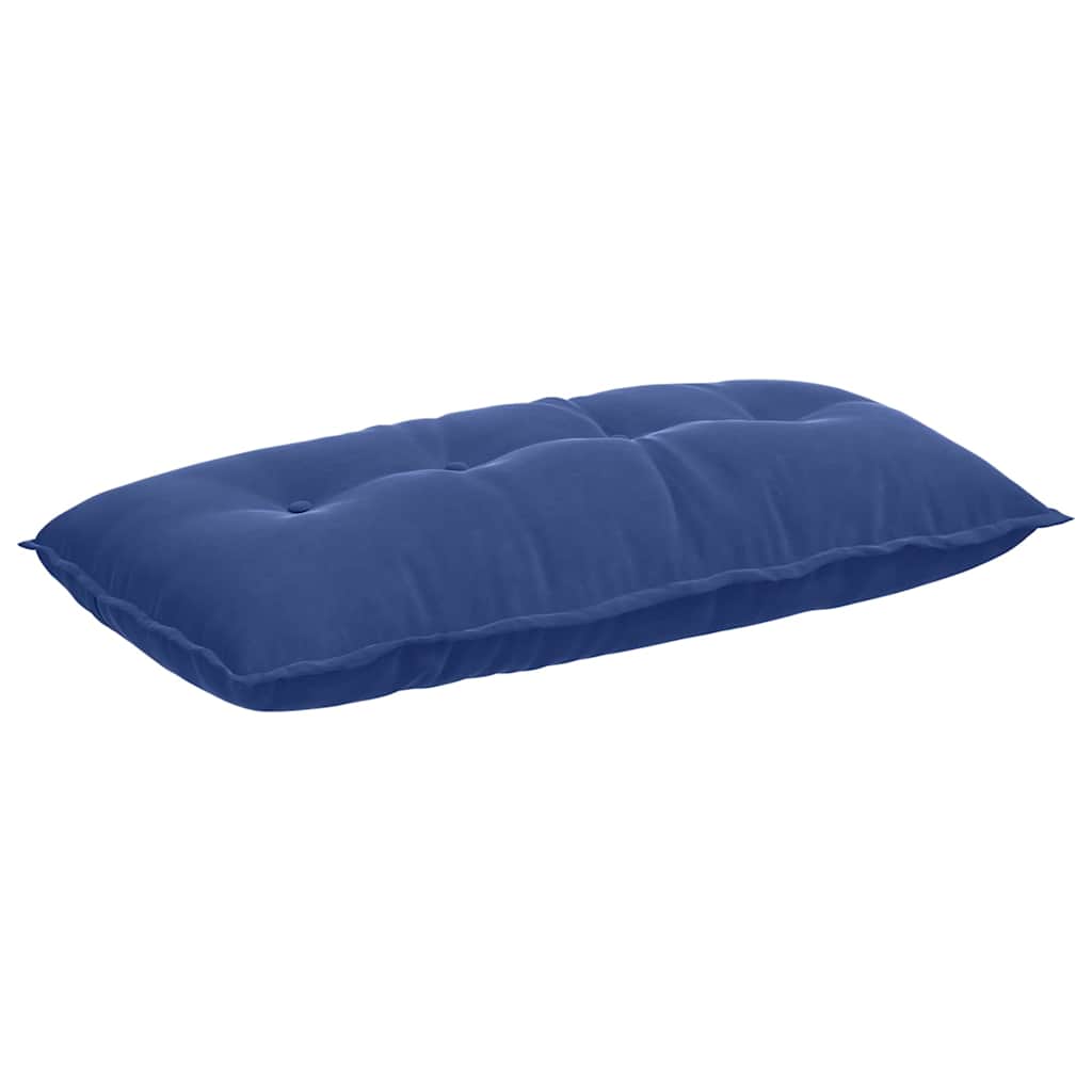 Vidaxx Rückenkissen Polizeiblau 100 x 50 cm Cordstoff