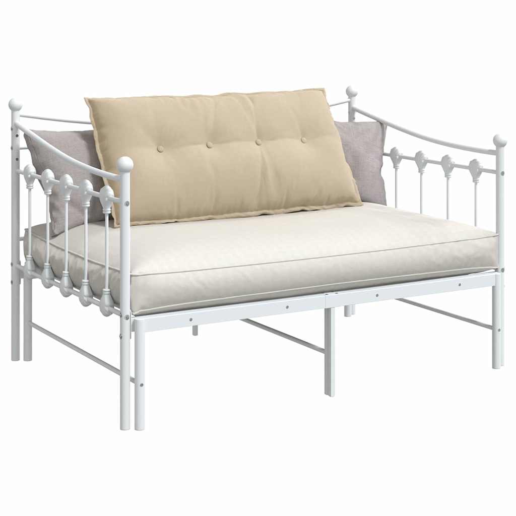 VidaXL Rückenkissen Creme 100 x 50 cm Mikrofaserstoff