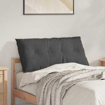 Vidaxx Rückenkissen dunkelgrau 100 x 50 cm Cordstoff