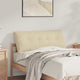 Vidaxx Rückenkissen Creme 120 x 19 x 50 cm Stoff