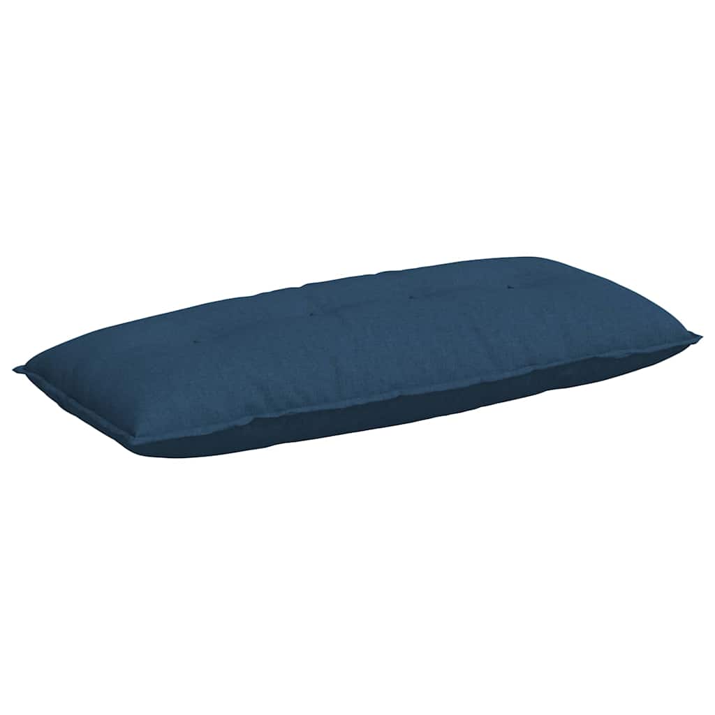 Vidaxx Rückenkissen blau 120 x 19 x 50 cm Stoff