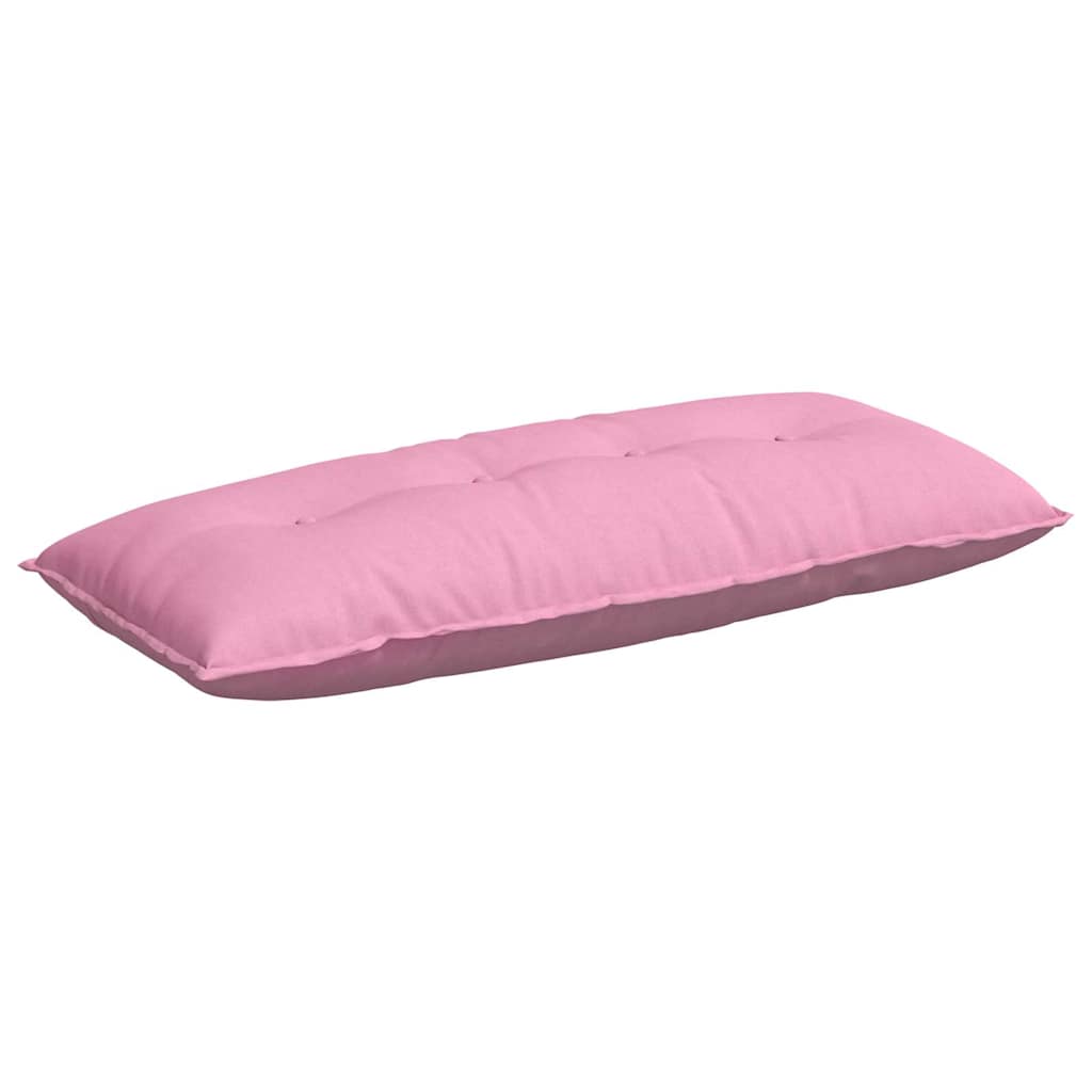 Vidaxx Rückenkissen rosa 120 x 19 x 50 cm Stoff