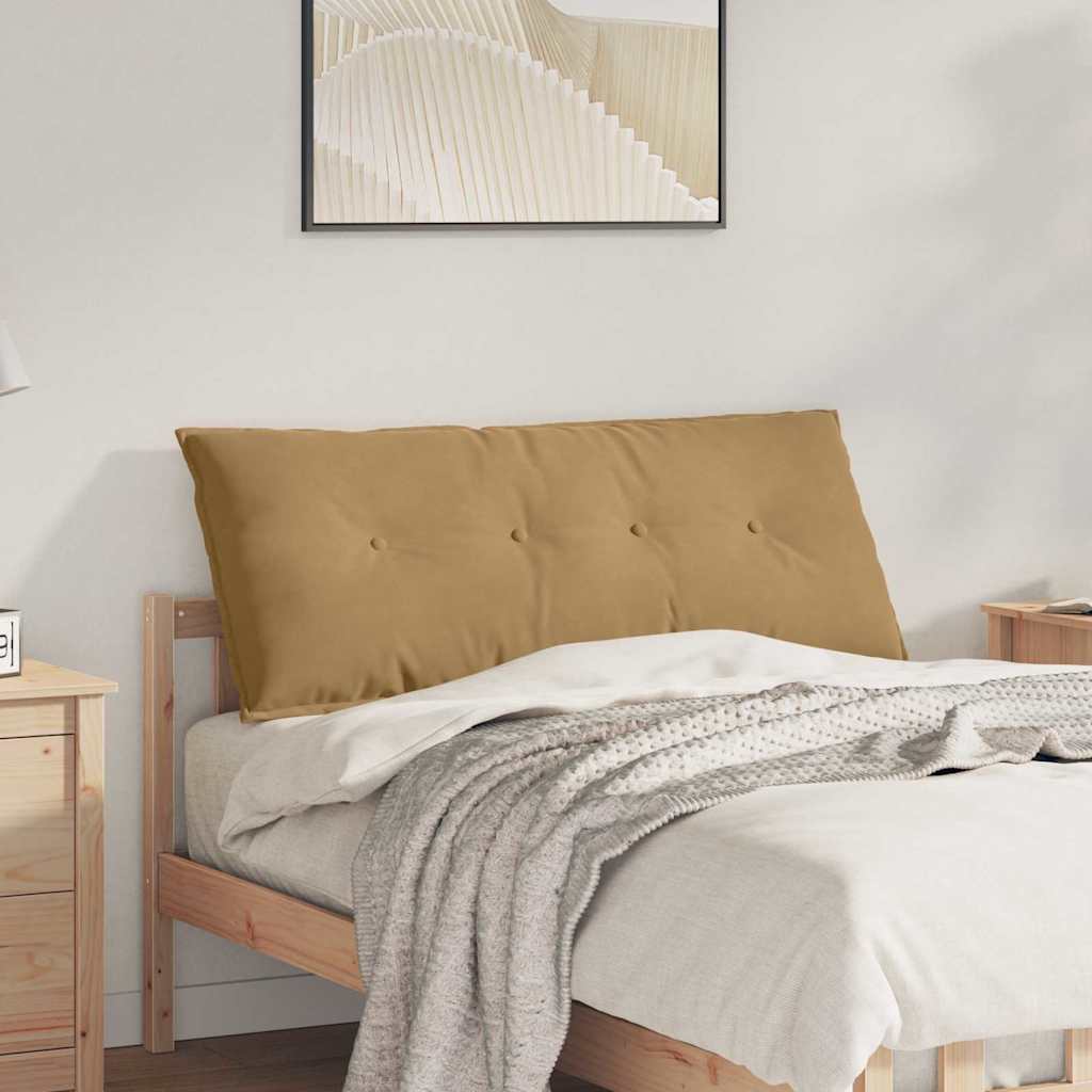 Vidaxx Rückenkissen braun 120 x 50 cm Cordstoff