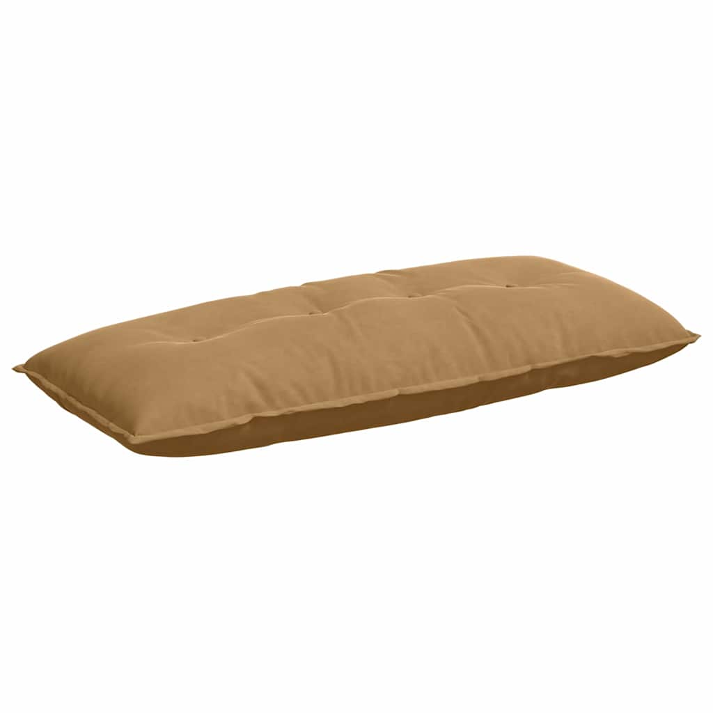 Vidaxx Rückenkissen braun 120 x 50 cm Cordstoff