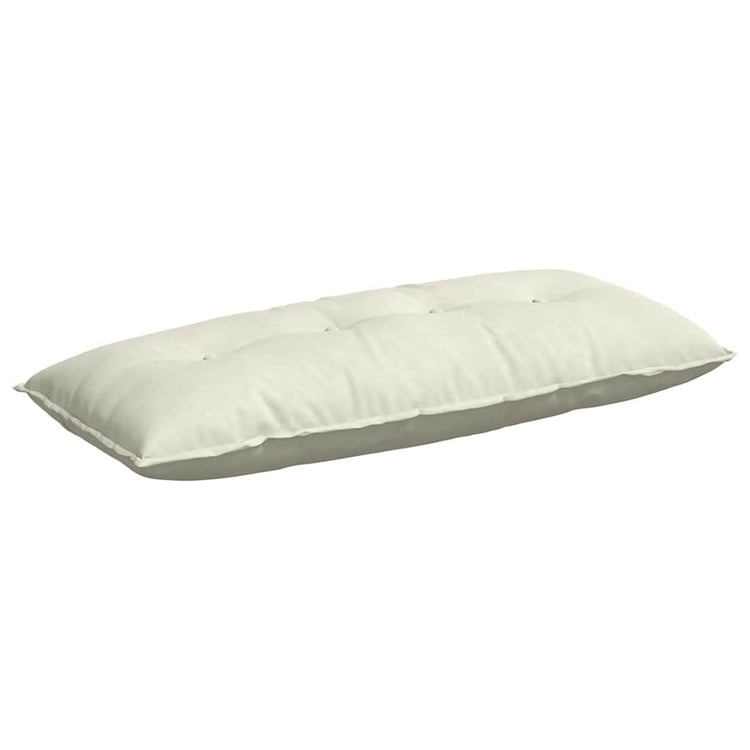 Vidaxx Rückenkissen Creme 120 x 50 cm Cordstoff