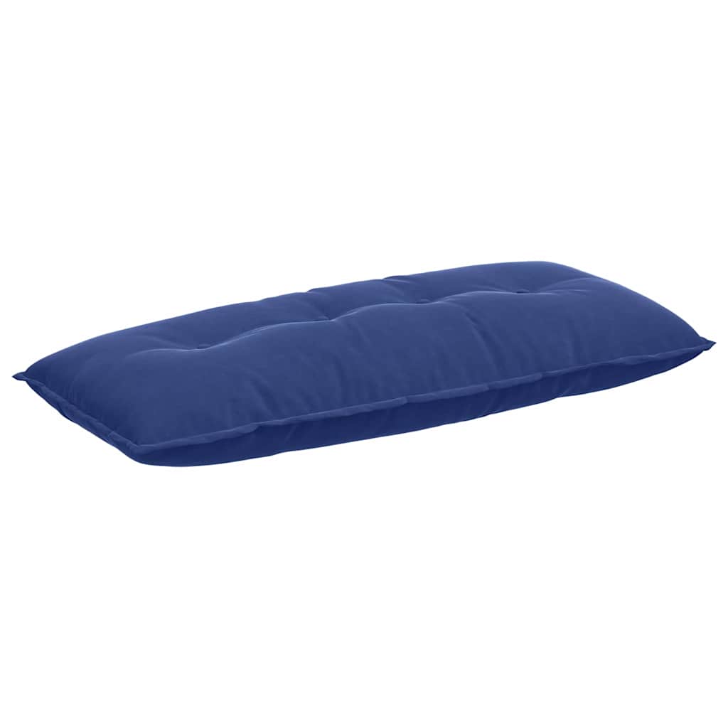 Vidaxx Rückenkissen Polizeiblau 120 x 50 cm Cordstoff