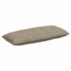 Vidaxx Rückenkissen Taupe 120 x 50 cm aus Mikrofaserstoff