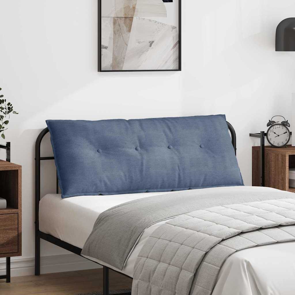 Vidaxx Rückenkissen blau 120 x 50 cm Cordstoff