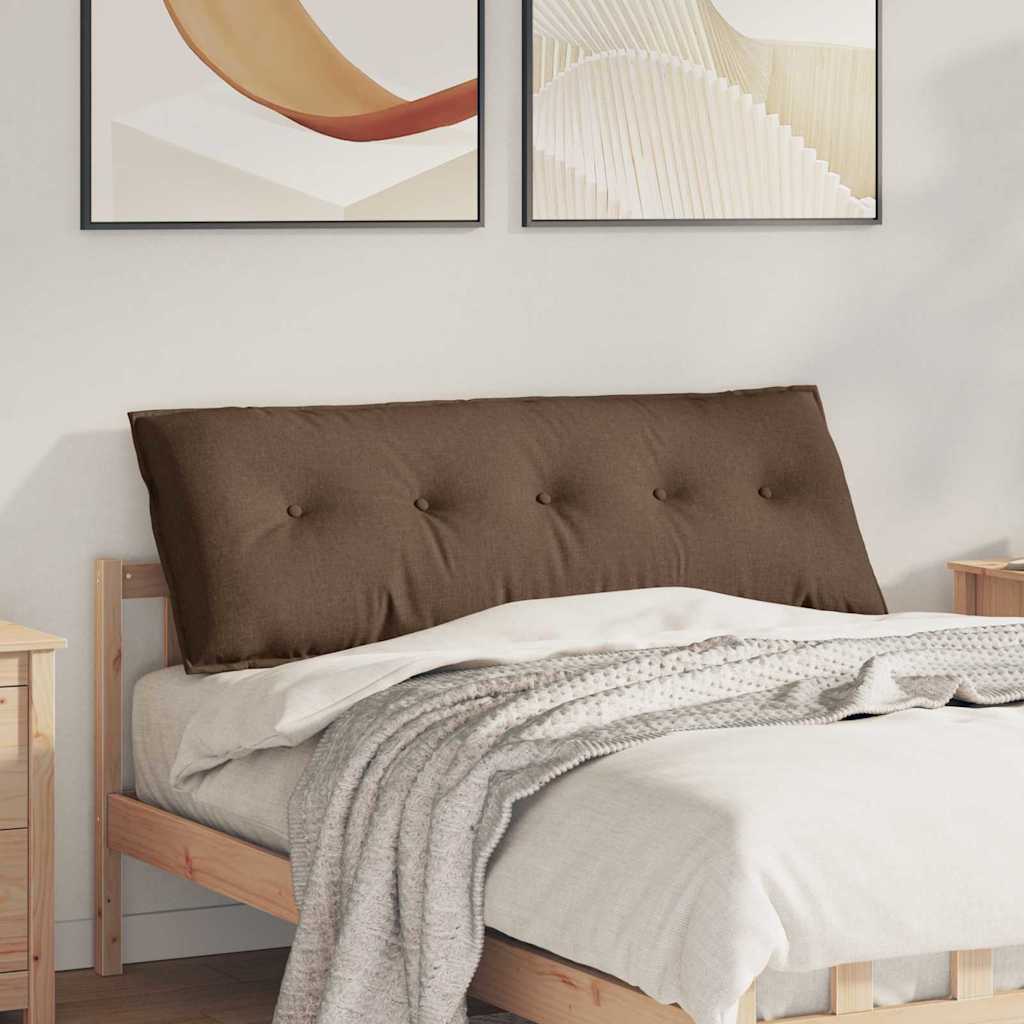 Vidaxx Rückenkissen braun 140 x 19 x 50 cm Stoff