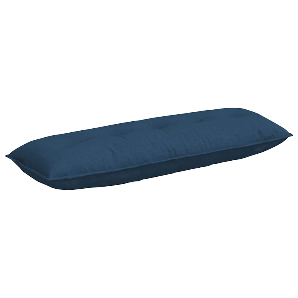 Vidaxx Rückenkissen blau 140 x 19 x 50 cm Stoff
