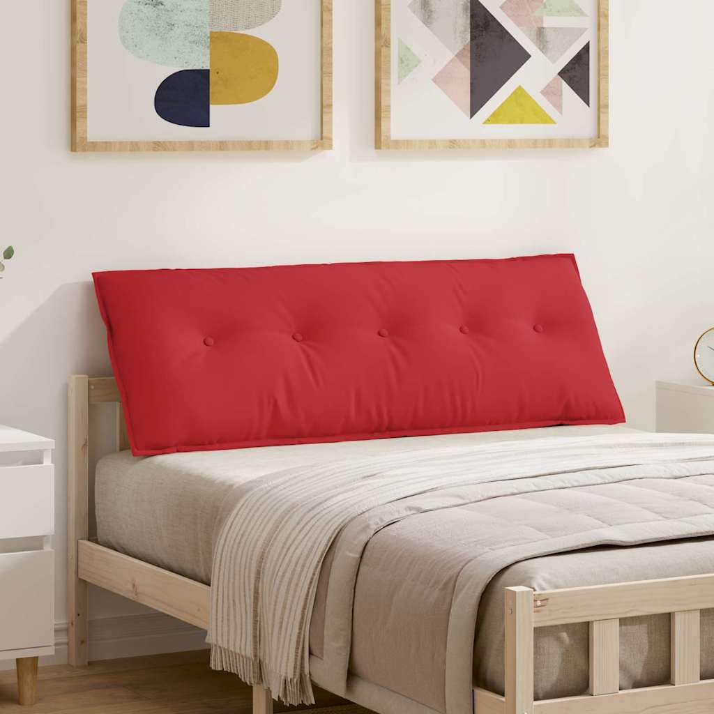 Vidaxx Rückenkissen rot 140 x 19 x 50 cm Stoff