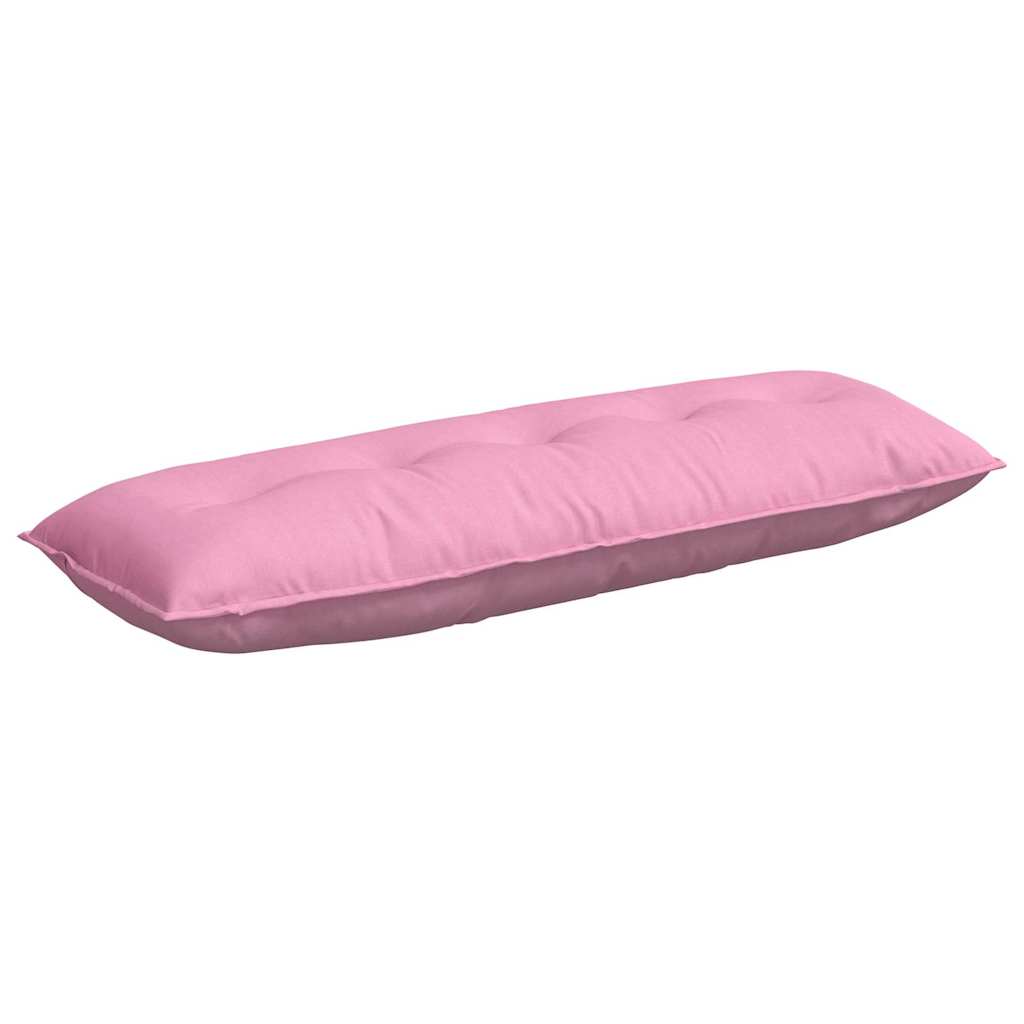 Vidaxx Rückenkissen rosa 140 x 19 x 50 cm Stoff