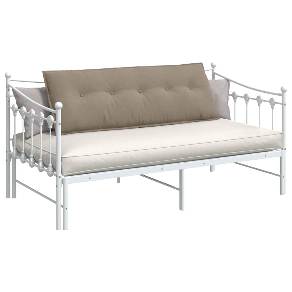 Vidaxx Rückenkissen Taupe 140 x 50 cm Mikrofaserstoff