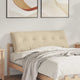 Vidaxx Rückenkissen Creme 140 x 50 cm aus Mikrofaserstoff