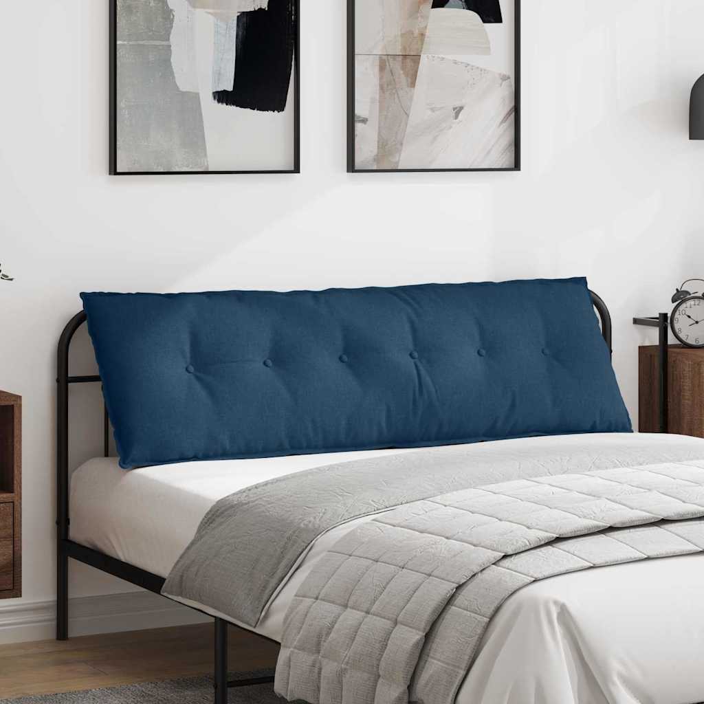 Vidaxx Rückenkissen blau 160 x 19 x 50 cm Stoff
