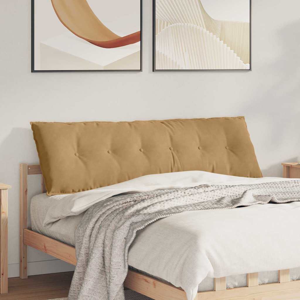 Vidaxx Rückenkissen braun 160 x 50 cm Cordstoff