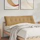Vidaxx Rückenkissen braun 160 x 50 cm Cordstoff