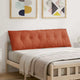 Vidaxx Rückenkissen rot-orange 160 x 50 cm Cordstoff