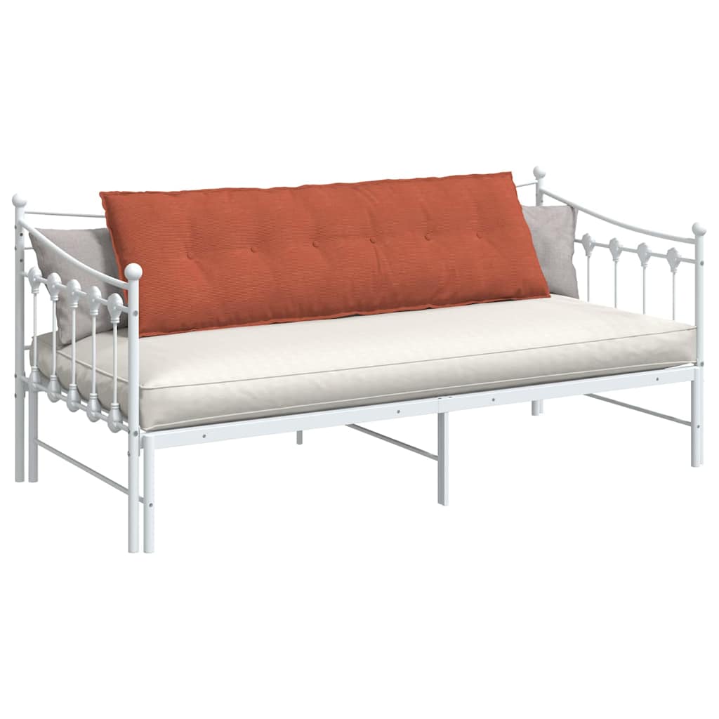 Vidaxx Rückenkissen rot-orange 160 x 50 cm Cordstoff