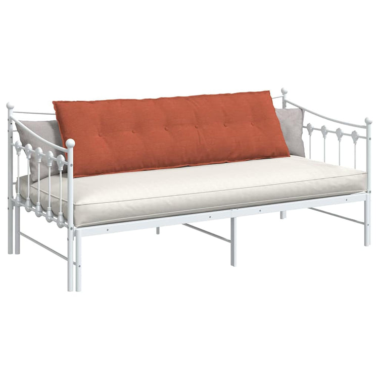 Vidaxx Rückenkissen rot-orange 160 x 50 cm Cordstoff