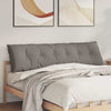 Vidaxx Rückenkissen Taupe 180 x 19 x 50 cm Stoff