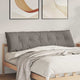 Vidaxx Rückenkissen Taupe 180 x 19 x 50 cm Stoff