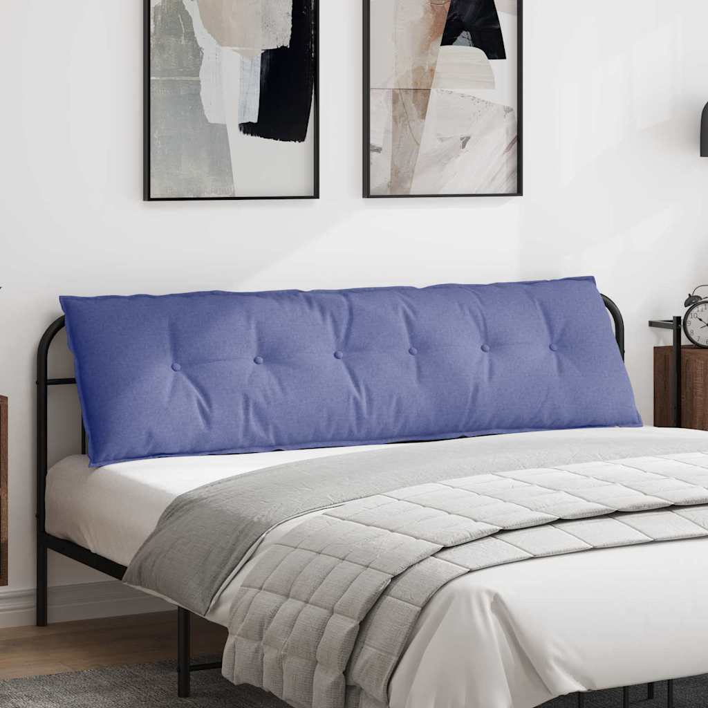 Vidaxx Rückenkissen Jeansblau 180 x 19 x 50 cm Stoff