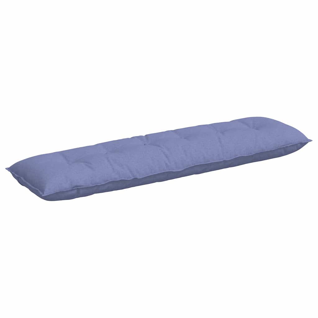 Vidaxx Rückenkissen Jeansblau 180 x 19 x 50 cm Stoff