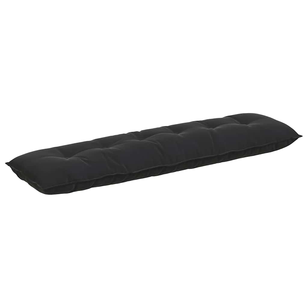 Vidaxx Rückenkissen schwarz 180 x 50 cm Cordstoff