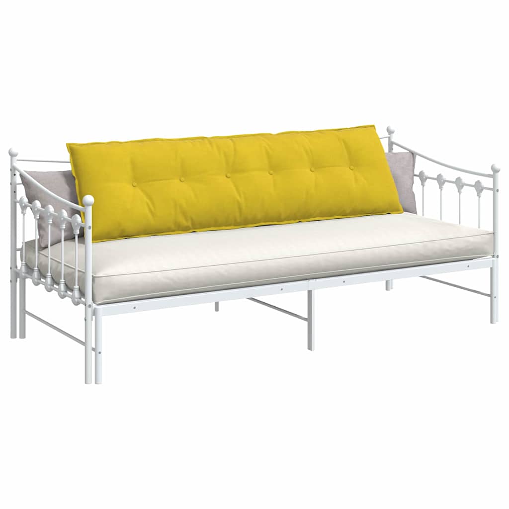 Vidaxx Rückenkissen gelb 180 x 50 cm Cordstoff