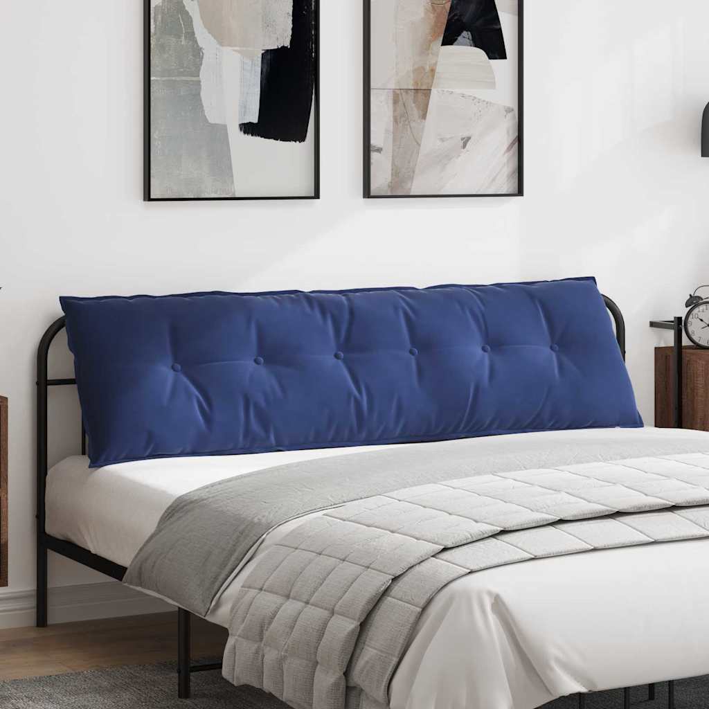 Vidaxx Rückenkissen Polizeiblau 180 x 50 cm Cordstoff