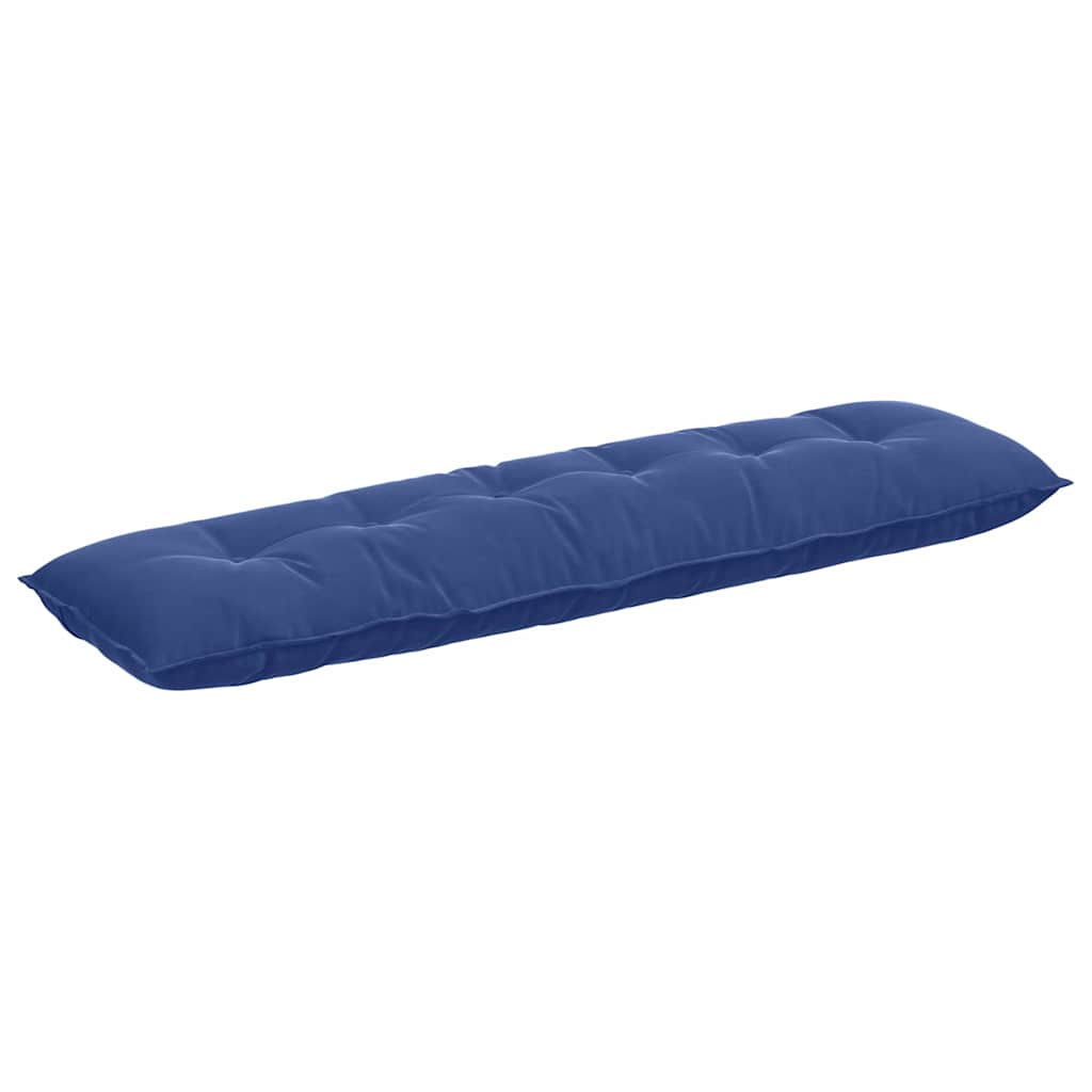 Vidaxx Rückenkissen Polizeiblau 180 x 50 cm Cordstoff